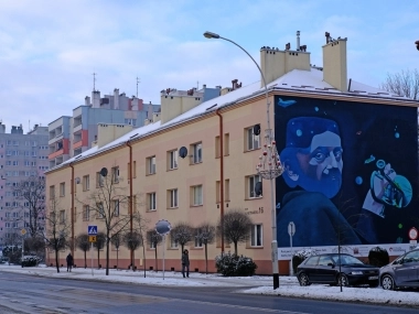 Rzeszowski mural związany z Tomaszem Stańko - 2
