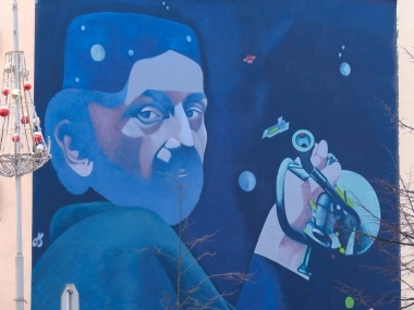 Rzeszowski mural związany z Tomaszem Stańko - 12