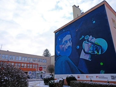 Rzeszowski mural związany z Tomaszem Stańko - 8