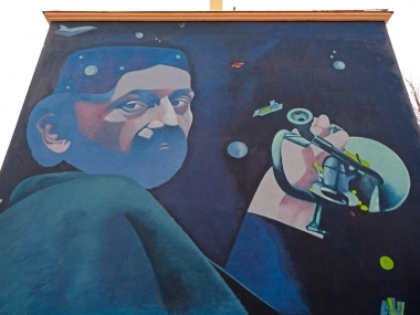 Rzeszowski mural związany z Tomaszem Stańko - 9