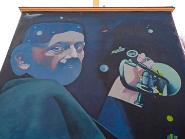 Rzeszowski mural związany z Tomaszem Stańko - 10