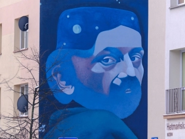 Rzeszowski mural związany z Tomaszem Stańko - 1